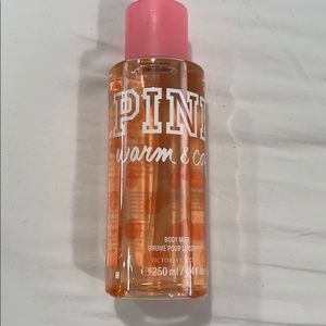 PINK warm and cozy body spray
